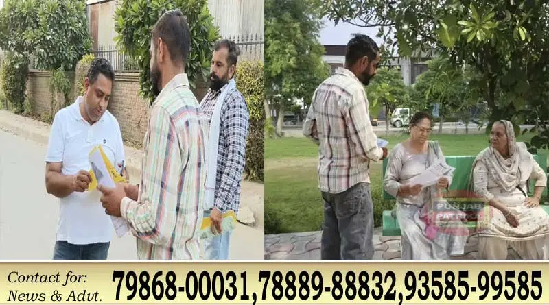 मिशन 2027 के तहत एमआर एन्क्लेव और लालोवाली में पूजा लूथरा सचदेवा का जनसंपर्क अभियान