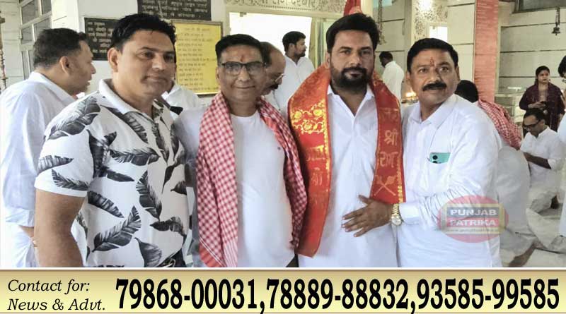 फाजिल्का में बालाजी संघ की पैदल ध्वजा यात्रा का शुभारंभ, श्रद्धालुओं ने लिया हिस्सा