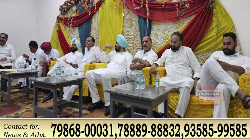 फाजिल्का ब्लॉक कांग्रेस अर्बन व देहाती की नई कार्यकारिणी जारी, 