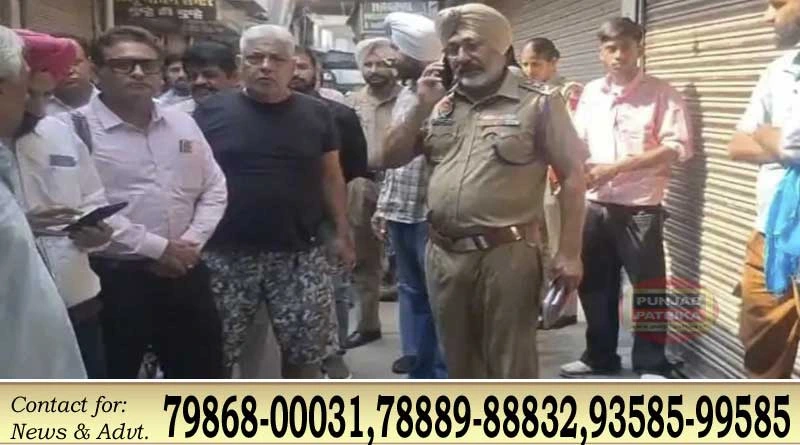 फाजिल्का में चौकीदार पर हमला, व्यापारियों ने दुकानें बंद कर किया विरोध