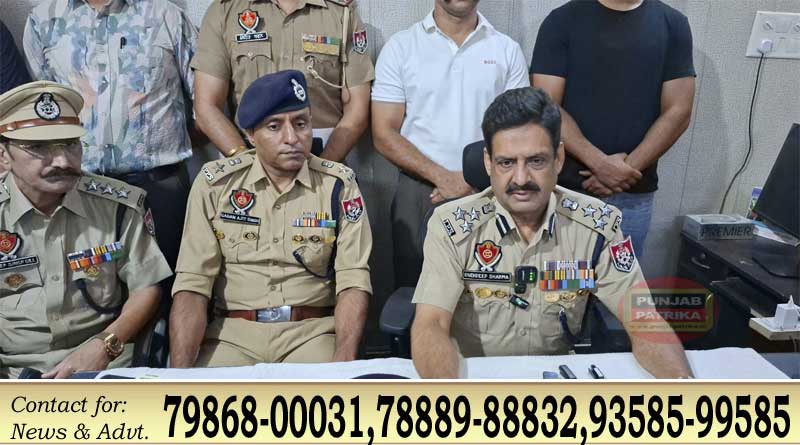 जलालाबाद थाना सिटी ग्रेनेड हमले का मामला सुलझा, फाजिल्का पुलिस ने दो आरोपी पकड़े