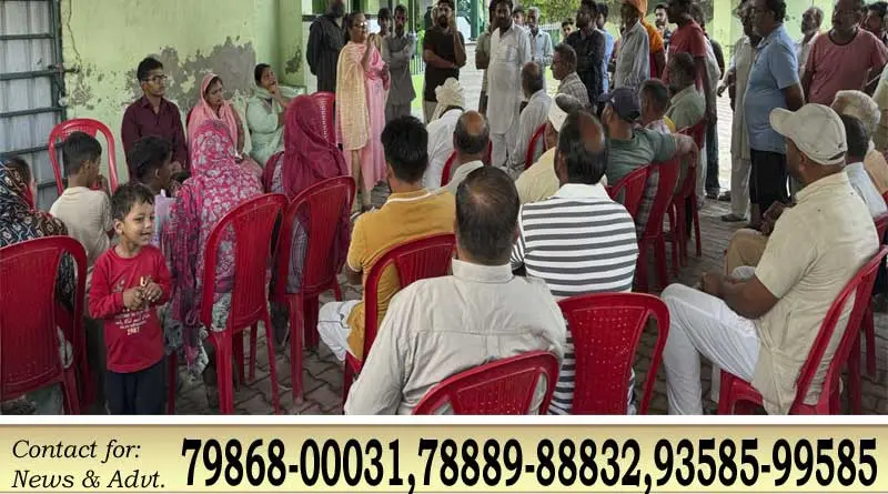 पूजा लूथरा सचदेवा की वड्डी ओडियां और जंड वाला मीरा सांगला में जन मिलनी